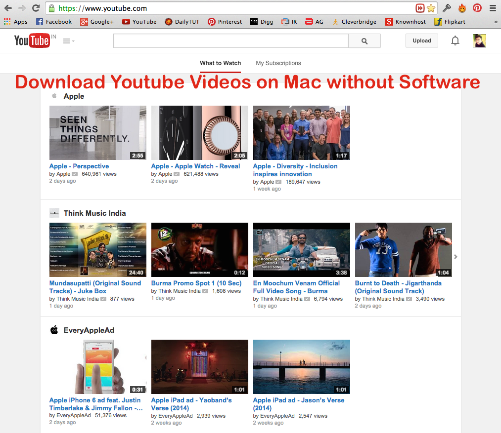 How To Download Youtube Videos Mac Website